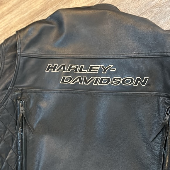 HARLEY-DAVIDSON Men Competition ll Touring Leather Jacket - Picture 11 of 16